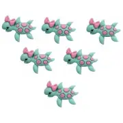 Sea Turtle Cuties - Shelly's Buttons - Flat Back Embellishments - Craft Scrap