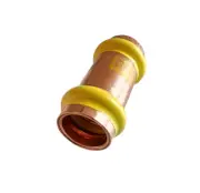 100x AW 15mm ½" Gas Copper Press Slip Repair Coupling, fits Kembla BPress Viega
