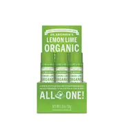Dr.Bronner'S Organic Lip Balm Lemon Lime 4gx12 Display
