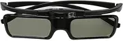 DLP 3D Glasses with HD Lens, High Light Transmittance, Long Battery Life, Wearable by Myopic People, Broad Compatibility for DLP Link 3D Projectors