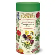 Cavallini Vintage Puzzle Language of Flowers 1000 Piece