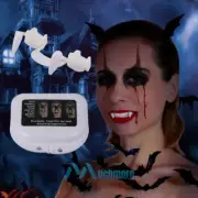Vampire Teeth Retractable Xmas Party Cosplay Makeup Zombie Teeth Horrific Fang