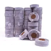 Coco Coir Seed Starter Plugs, Sustainable, Expandable Discs 50Mm/1.96" (50-Pack)