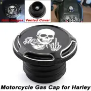 Motorcycle Fuel Tank Gas Oil Cap For Harley Touring Dyna Softail Sportster 883XL