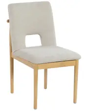 Safavieh Couture Benjy Wood & Boucle Dining Chair