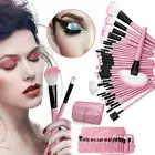 Professional Cosmetic Makeup Brush Set Kit Leather Case Eye MakeUp Beauty Tool