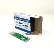 Disposable Surgical Scalpel Blades Size 10A Sterile Carbon Steel Set of 20