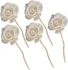 Yardenfun 5Pcs Aromatherapy Accessories Rose Reed Diffuser Flowers Diffuser S...