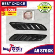 GLOSS BLACK BONNET VENTS FOR HOLDEN COMMODORE VF S / SS / SSV / SV6 / REDLINE