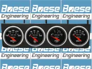 Billet Aluminum 4 Gauge Under Dash Instrument Panel w/ Auto Meter Sport Comp