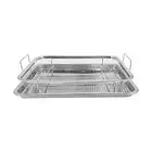1 Set Roasting Basket Durable Oil-proof Oven Bacon Rack Dining Room Kitchen