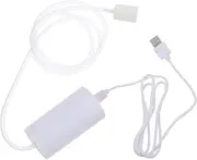 BCOATH Home Fish Tank Oxygen Pump Mini Oxygen Pump Aerator Quiet Durable Abs Plastic Easy to Use