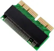 M.2 NVME SSD Convert Adapter, 12+16pin NGFF M-Key Card Green