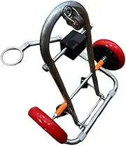 Perfk Toilet Cart Jack for Renovation Workers Labor Saving Compact Sturdy Heavy Duty Toilet Installation Jack