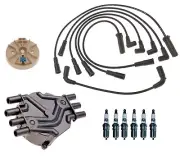 ACDelco Ignition Kit Distributor Rotor Cap Wire Spark Plugs for C1500 P3500 P30