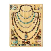 Jewelry Beading Design Tray Bracelet Measurement Board Wooden Bead Board