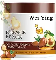 Collagen Hair Mask - New Collagen and Argan Oil Hair Treatment, Deep Repair Conditioning Hair Mask Essence - Nourishing Treatment for Dry, Damaged Hair, and All Hair Types