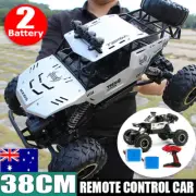 RC 4WD Monster Truck Off Road Buggy Crawler Kid Toy Remote Control Car RTR Alloy