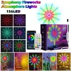 Firework LED Strip Lights RGB Smart Music APP & Remote Control Party Wall Decor
