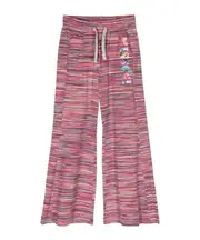 Missoni Kids Logo Embellished Drawstring Track Trousers 12,14Y,10Y FUXIA MULTI