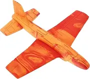 HANABASS Assembly Plane Launcher Creative Outdoor Glider for DIY Model with Collapsible Wings Present for Festivals Birthday Parties Enhances Hand Eye Coordination