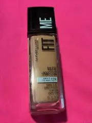 MAYBELLINE FIT ME MATTE+PORELESS #120 CLASSIC IVORY 1oz NEW B40