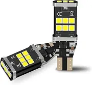 Ltshin 921 912 LED Bulb Backup Reverse Light, 6500K Cold White Light, Super Bright High Power Plug and Play Replacement T15, 906, 904, 902, 922, W16W Bulbs 2PACK