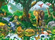 Harmony in the Jungle (500pc) Ravensburger