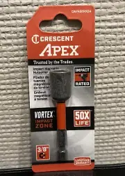Crescent Apex 3/8" x 2 1/2" Impact Magnetic Nutsetter (CAVN2DHX24) - NIP