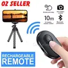 Wireless Bluetooth Remote Control Camera Shutter for iPhone X iPad Samsung S22