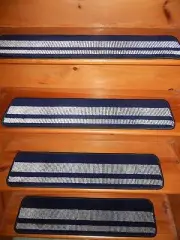 13 = Step 7'' x 30'' Wool RUG CARPET Andy's Collection Stair Treads .