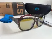 Costa Del Mar Waterwoman Sunglasses Tortoise/Sunrise Silver Mirror 580G Glass