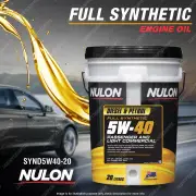 Nulon Full SYN APEX+ 5W-40 Long Life Diesel C3 Engine Oil 20L APX5W40D2-20