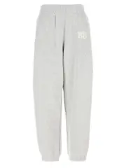 [T By Alexander Wang] T By Alexander Wang-Essential Terry Pantaloni Grigio-Donna S Gray