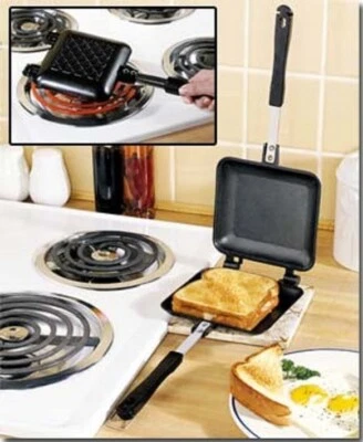 NEW SANDWICH MAKER TOASTER GRILLER NON-STICK DELUXE A MUST-HAVE NEW IN BOX