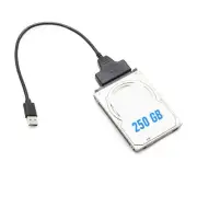 Adapter Converter for Hard Disk HDD SSD USB 3 To SATA 2,5 " With HDD,