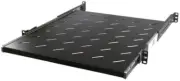 Drawer Slide Shelf Horizontal Mount Metal Nylon Wheel with Ventilation Slots 19"