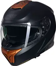 Nolan N80-8 Classico Nobile 311, full face helmet , color: Matt Black/Dark Orange , size: M