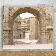 Pnylzzyxh Jerusalem Buildings Backdrop Israel Old City Backdrop Roman Church Historical Site Backdrop for Theme Portrait Photography Background 10x8ft Banner Photo Studio Props