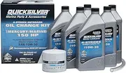 Quicksilver 8M0107513 Marine Engine Oil Change Kit for Mercury/Mariner 150 HP Engines