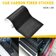 Carbon Car Strip Sticker Fiber Protector Sill Anti Door Scratch Tape 10cm*3M 5D (for: Peugeot)