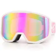 Ski/Snowboard Goggles for Men Women, OTG Snow Goggles Anti Fog UV Protection