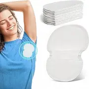 Underarm Sweat Pads, 20 Pcs Disposable Underarm Pads for Women Men, Breathable Armpit Sweat Guards, Comfortable Unflavored Non Sweat Armpit Protection