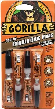 Gorilla Glue 5000503 Original Gorilla Glue Minis 3 g (2 Packs of 4)