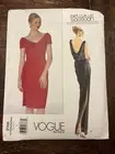 Vogue 2156 UNCUT Sewing Pattern, Misses' Dress, Size 6, Bellville Sassoon