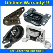 K0988 Motor & Transmission Mount Set 4pc For 2004-2009 Mazda 3 2.3L w/o Turbo (for: Mazda)