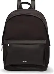 [Matt & Nat] Munich Large Handbag, Canvas Collection, Black (Black)