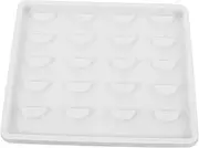 VICASKY False Eyelash Tray Plastic Eyelash Storage Box Display Container for Organizing Various Types of False Lashes Elegant for Makeup Enthusiasts