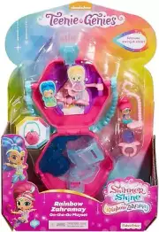 Shimmer & Shine Teenie Genies Rainbow Zahramay Purse On The Go Mini Playset