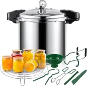 24Qt Pressure Cooker for Canning Pressure Canner Supplies Kit, 6 Canning Supplie